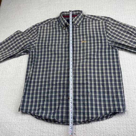 Levi Strauss Signature Premium Button Up Shirt Red / Blue / Green Plaid Men Sz M - Picture 13 of 16